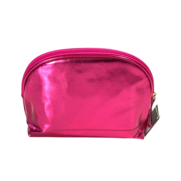 Glitter & Metallic Fuchsia Cosmetic / Toiletry Bag - Picture 4 of 7